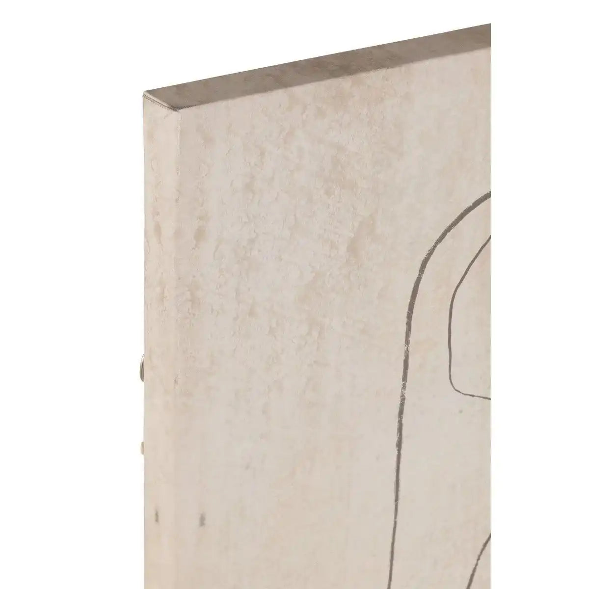 J-Line Wanddekoration Lucy Canvas Beige - HomeDesign Knaus