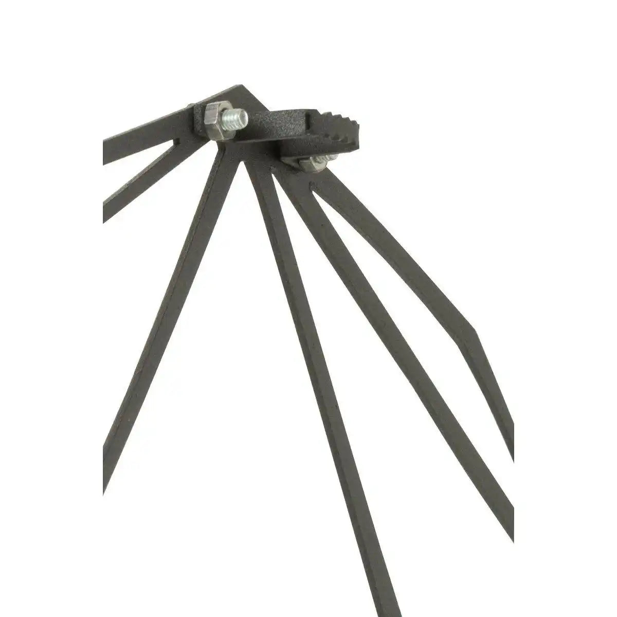 J-Line Wanddekoration Totenkopf – Metall – Schwarz - HomeDesign Knaus