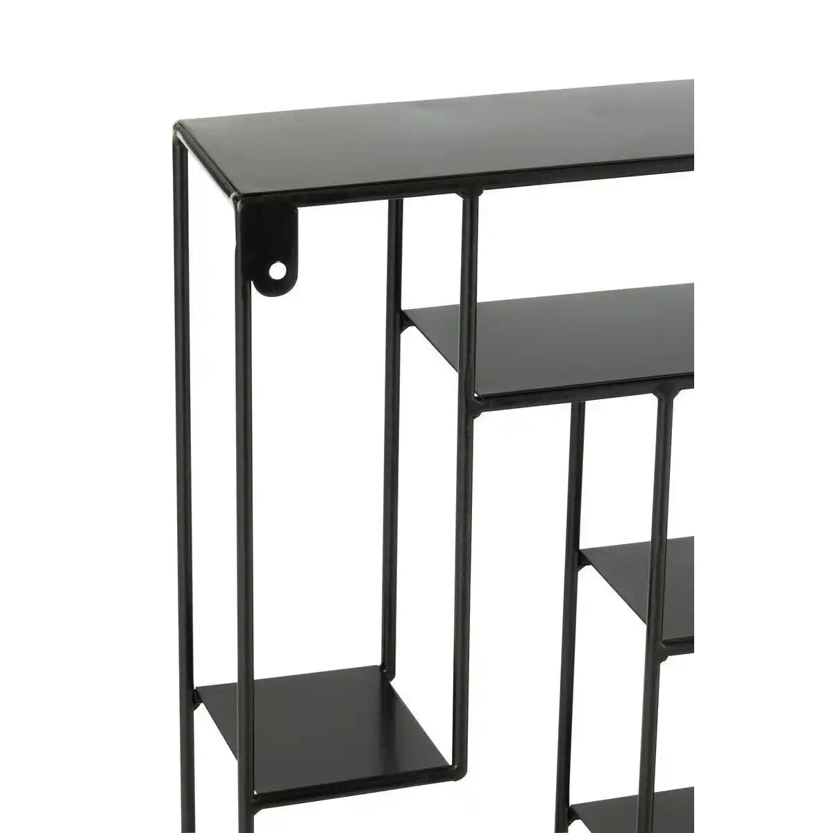J-Line Wandregal Maranta – Metall – Schwarz - HomeDesign Knaus