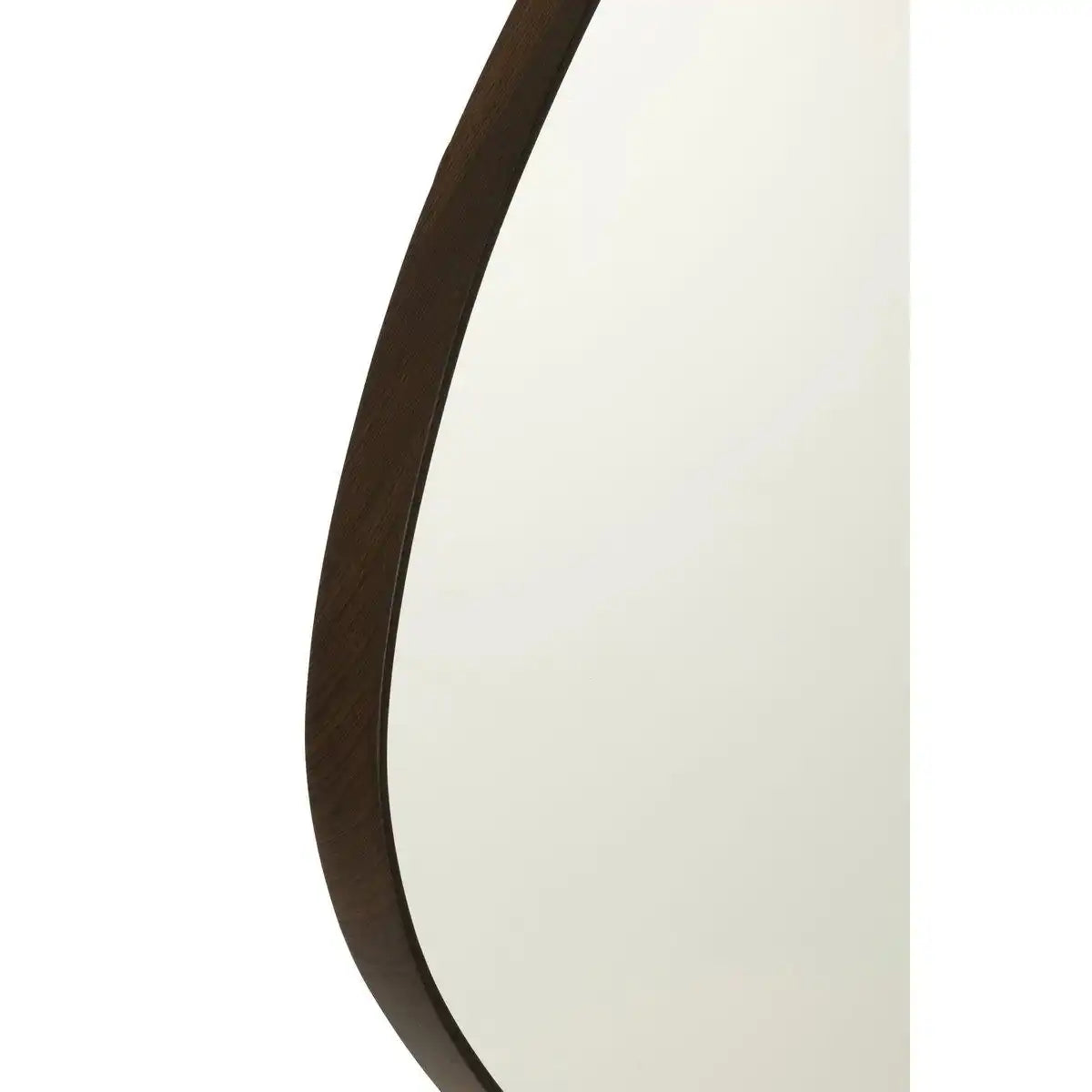 J-Line Wandspiegel Abstract Spiegel/Mdf Donkerbruin Large - HomeDesign Knaus