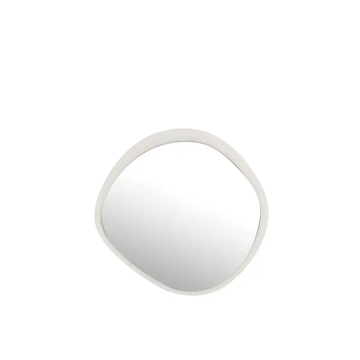 J-Line Wandspiegel Metaal/Glas Wit Small - HomeDesign Knaus