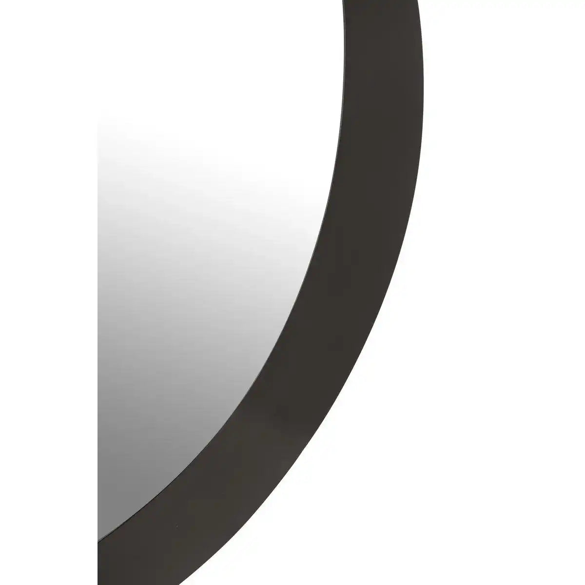 J-Line Wandspiegel Metall/Glas Schwarz Groß - HomeDesign Knaus
