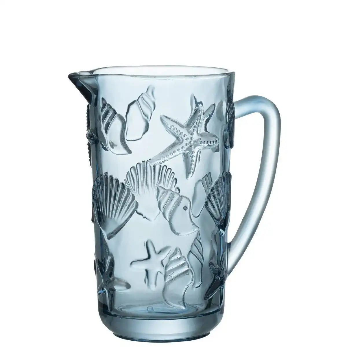 J-Line Wasserkrug Sea – Glas – Hellblau - HomeDesign Knaus