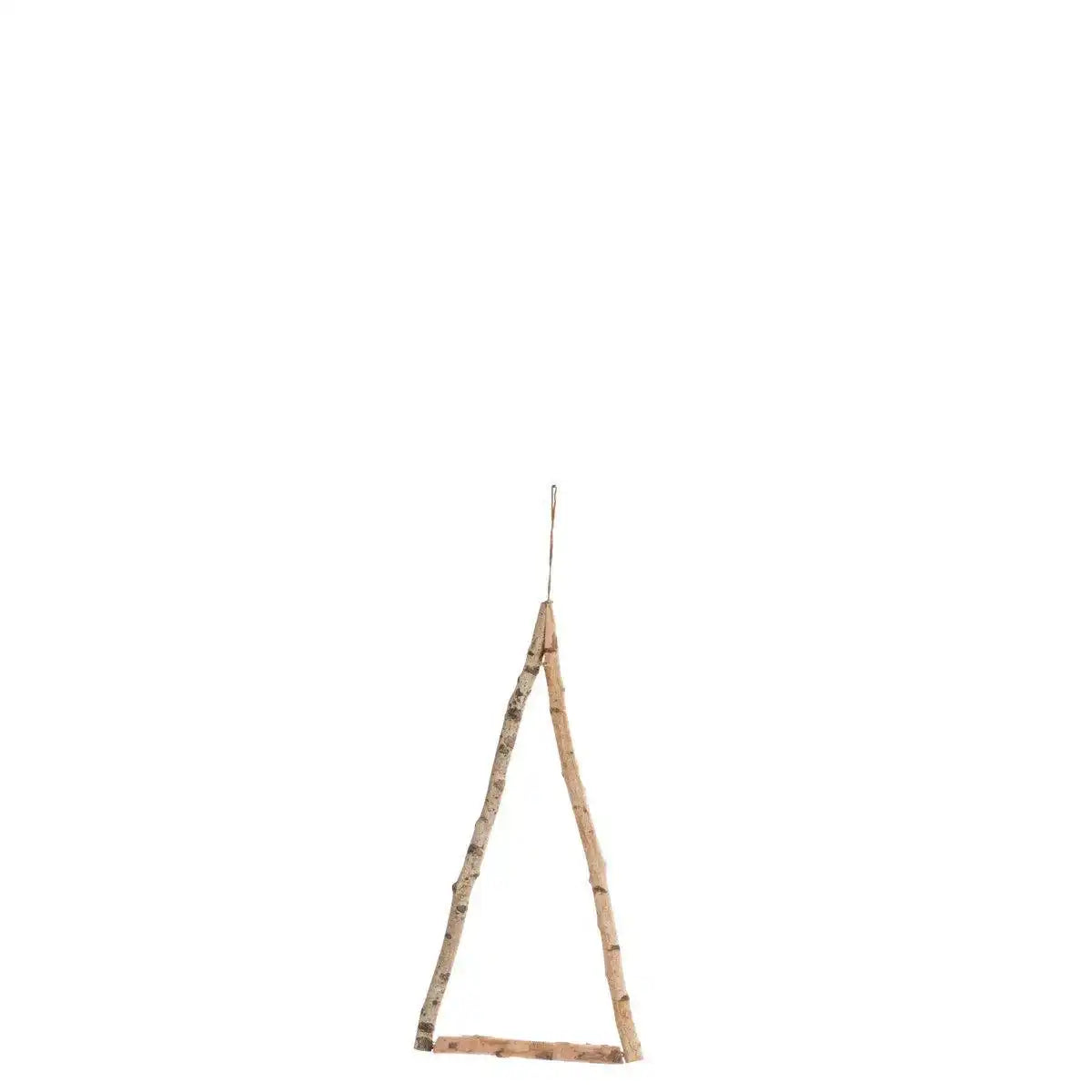J-Line Weihnachtsbaum - Polyresin - Braun - klein - HomeDesign Knaus