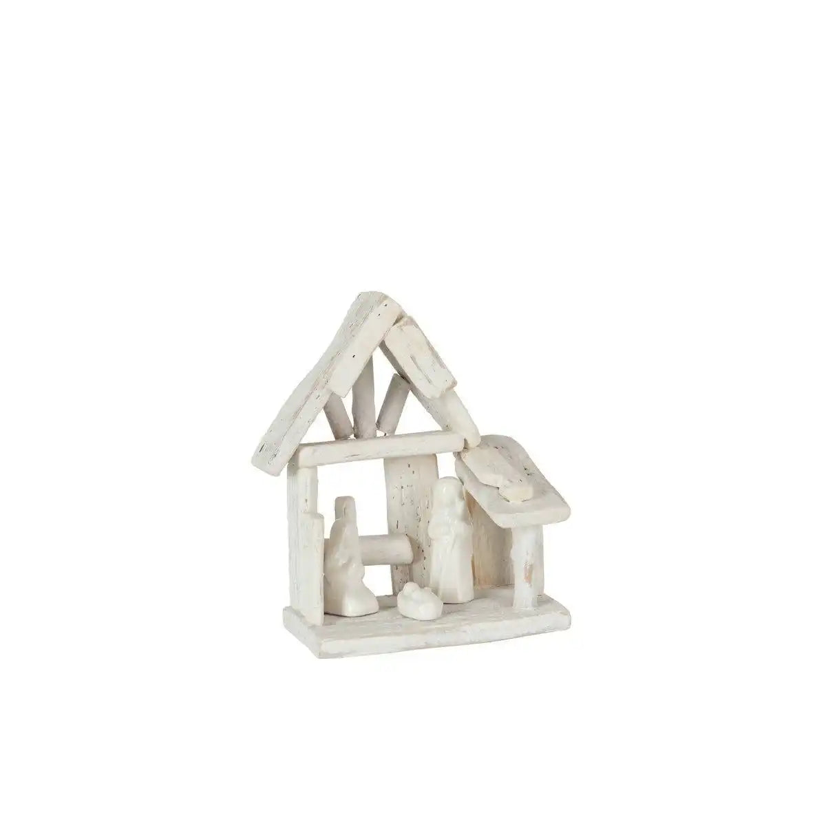 J-Line Weihnachtsdekoration – Keramik – Weiß - HomeDesign Knaus