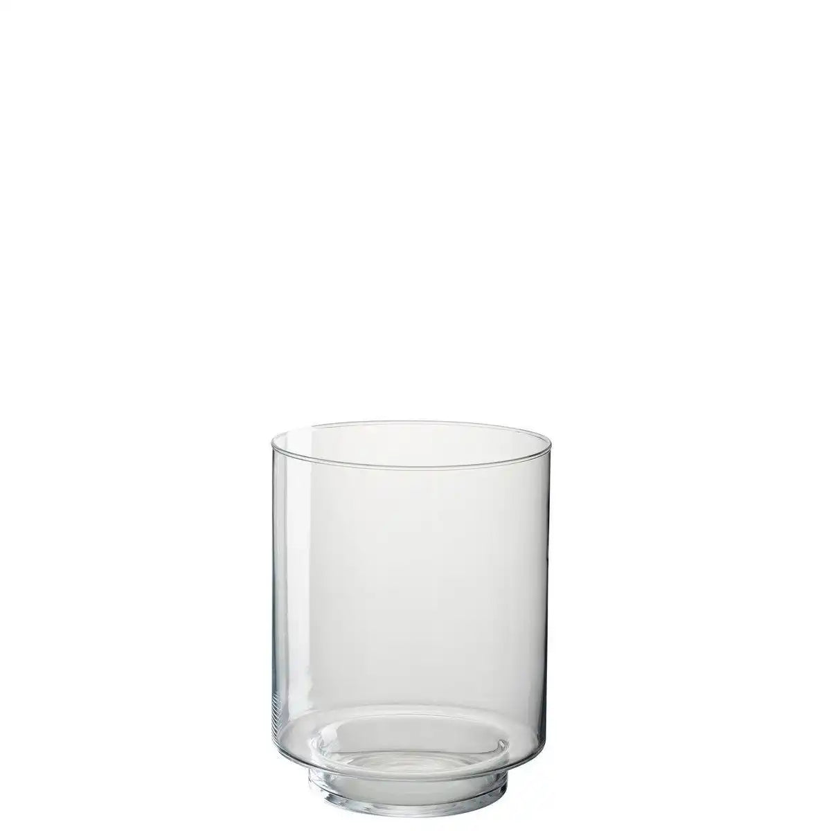 J-Line windlicht Laura - kaarshouder - glas - transparant - small - HomeDesign Knaus