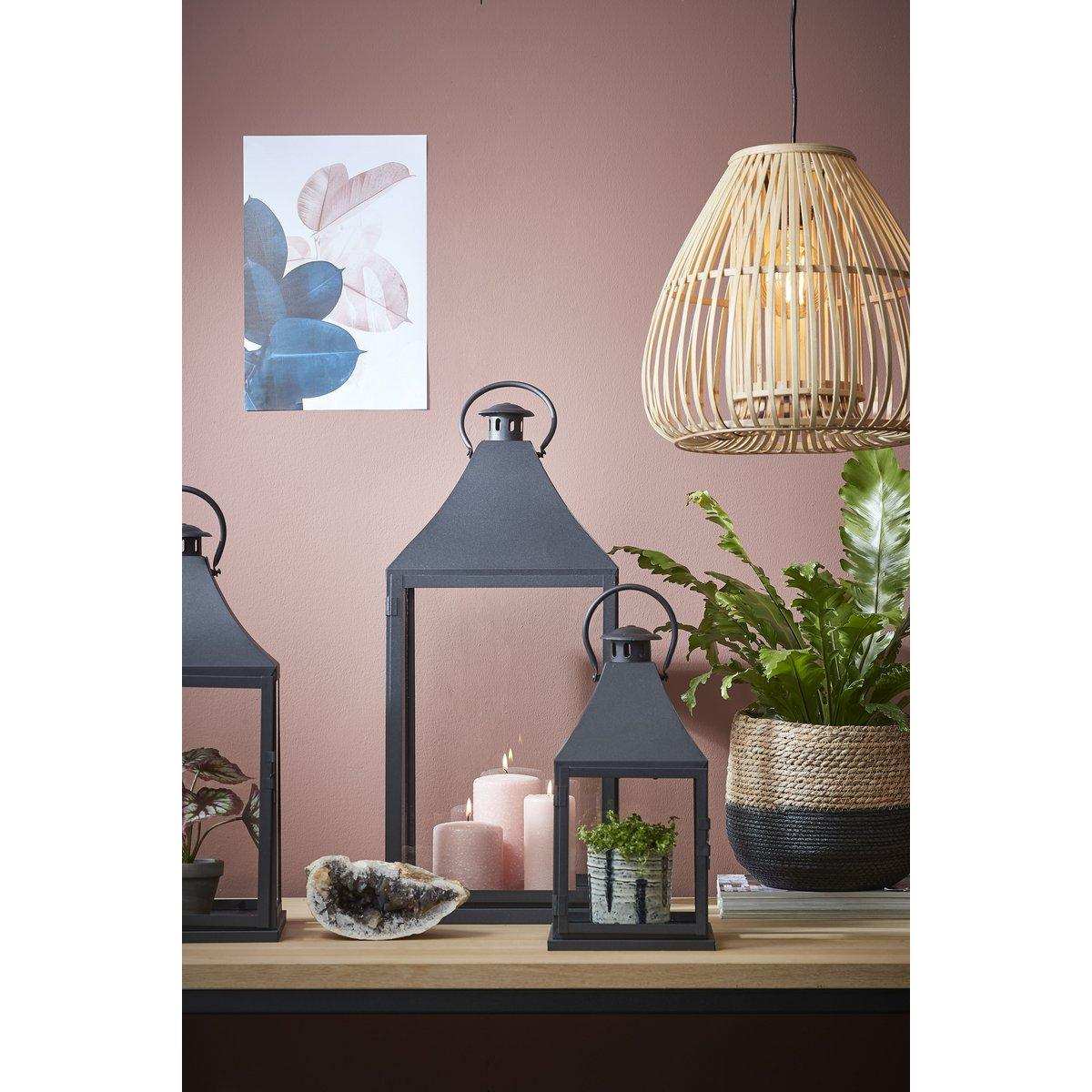 Jorck Pflanzkorb – 3er-Set – H24 x Ø26 cm – Schwarz - HomeDesign Knaus