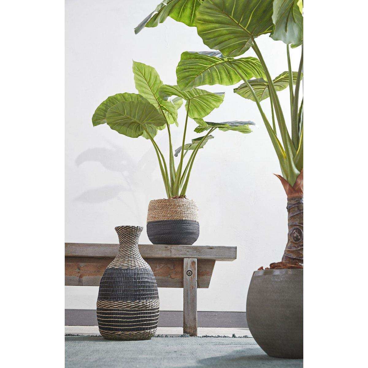Jorck Pflanzkorb – 3er-Set – H24 x Ø26 cm – Schwarz - HomeDesign Knaus