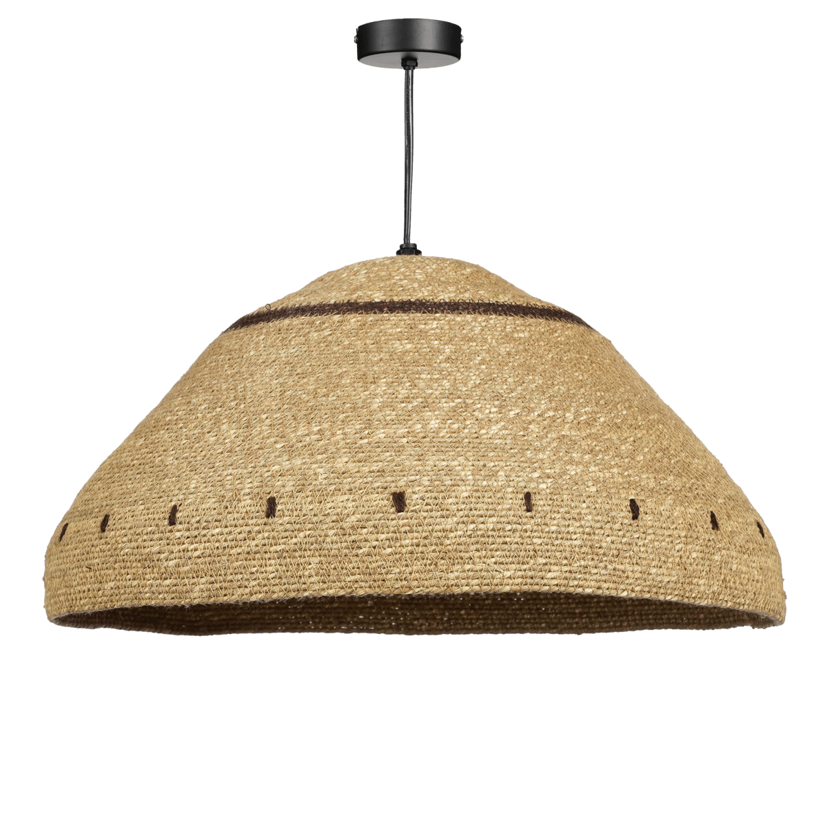 Joulz Hängelampe - H22 x Ø41 cm - Jute - Hellbraun - HomeDesign Knaus