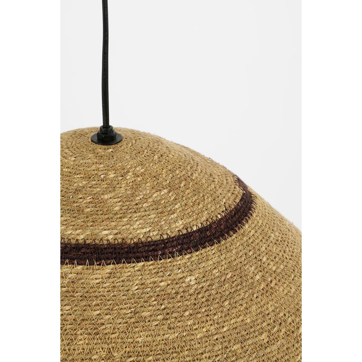 Joulz Hängelampe - H22 x Ø41 cm - Jute - Hellbraun - HomeDesign Knaus