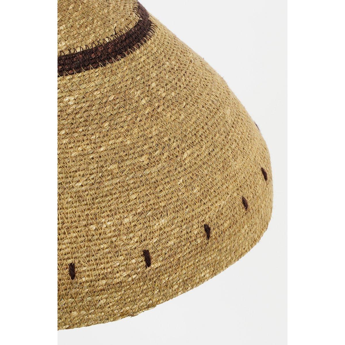 Joulz Hängelampe - H22 x Ø41 cm - Jute - Hellbraun - HomeDesign Knaus