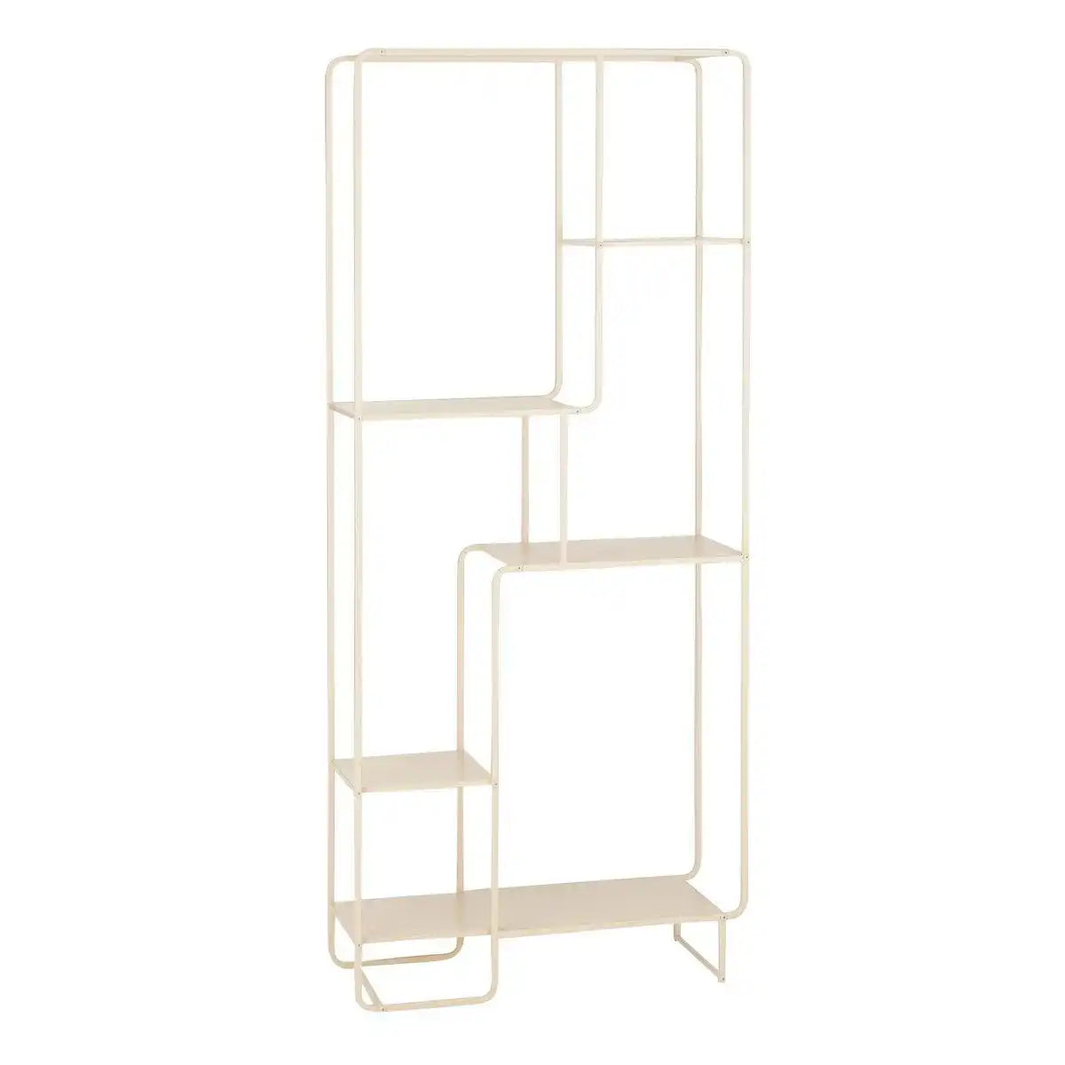 Jules Open Cabinet - L76 x B30 x H178 cm - Metall - hellbraun - HomeDesign Knaus