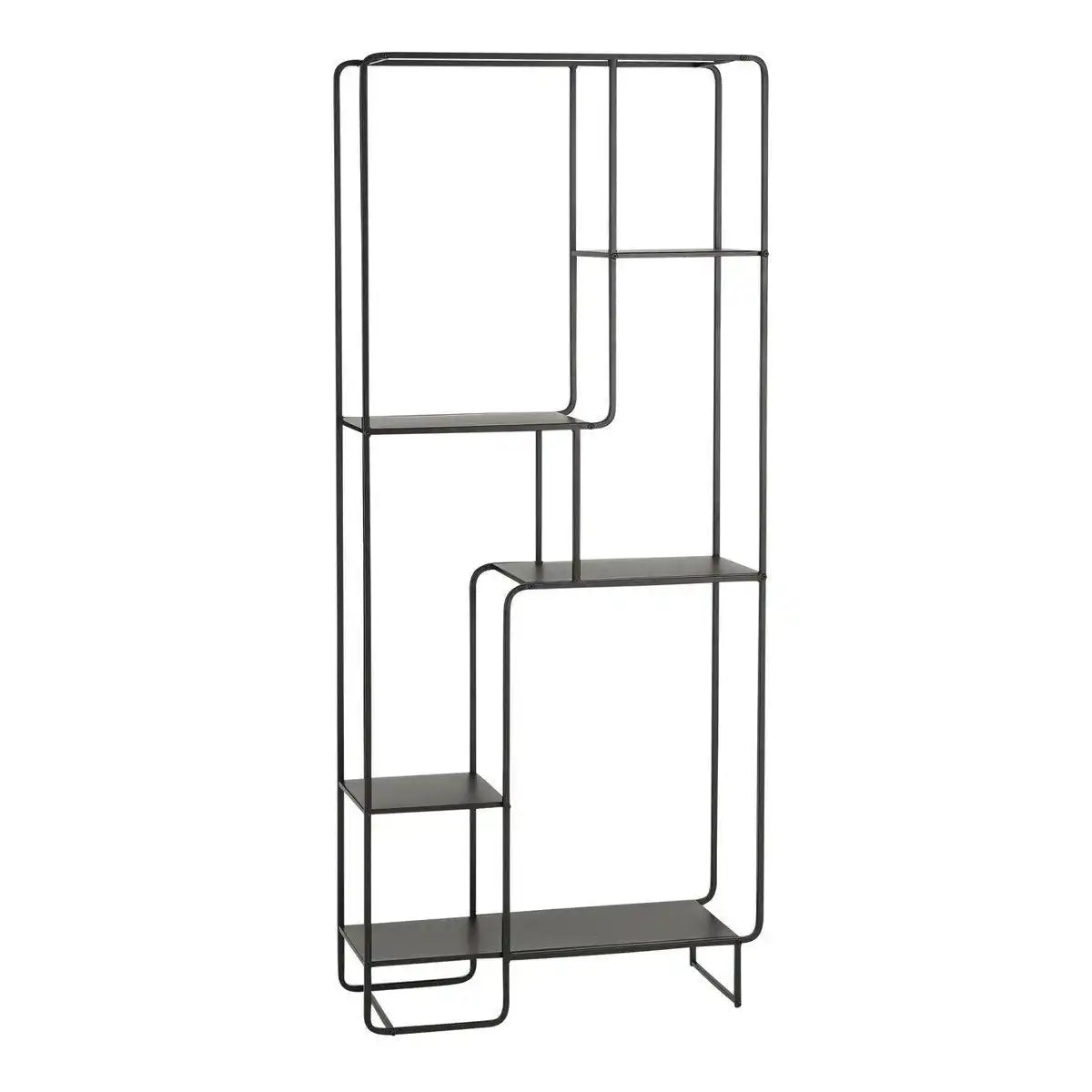 Jules Regal – L76 x B30 x H178 cm – Metall – Schwarz - HomeDesign Knaus