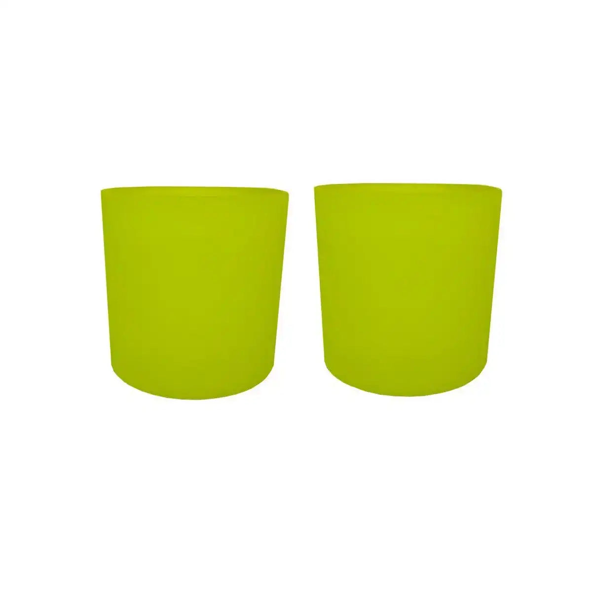 Keltisches Neongelb Ø12 x H12 cm -2 Stück - HomeDesign Knaus