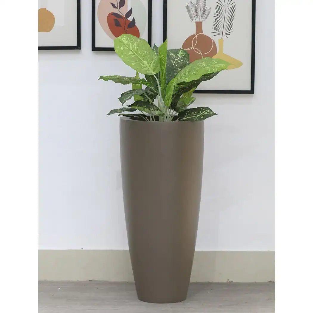 Kentucky Beige Blumentopf – Perfekt für drinnen und draußen - HomeDesign Knaus