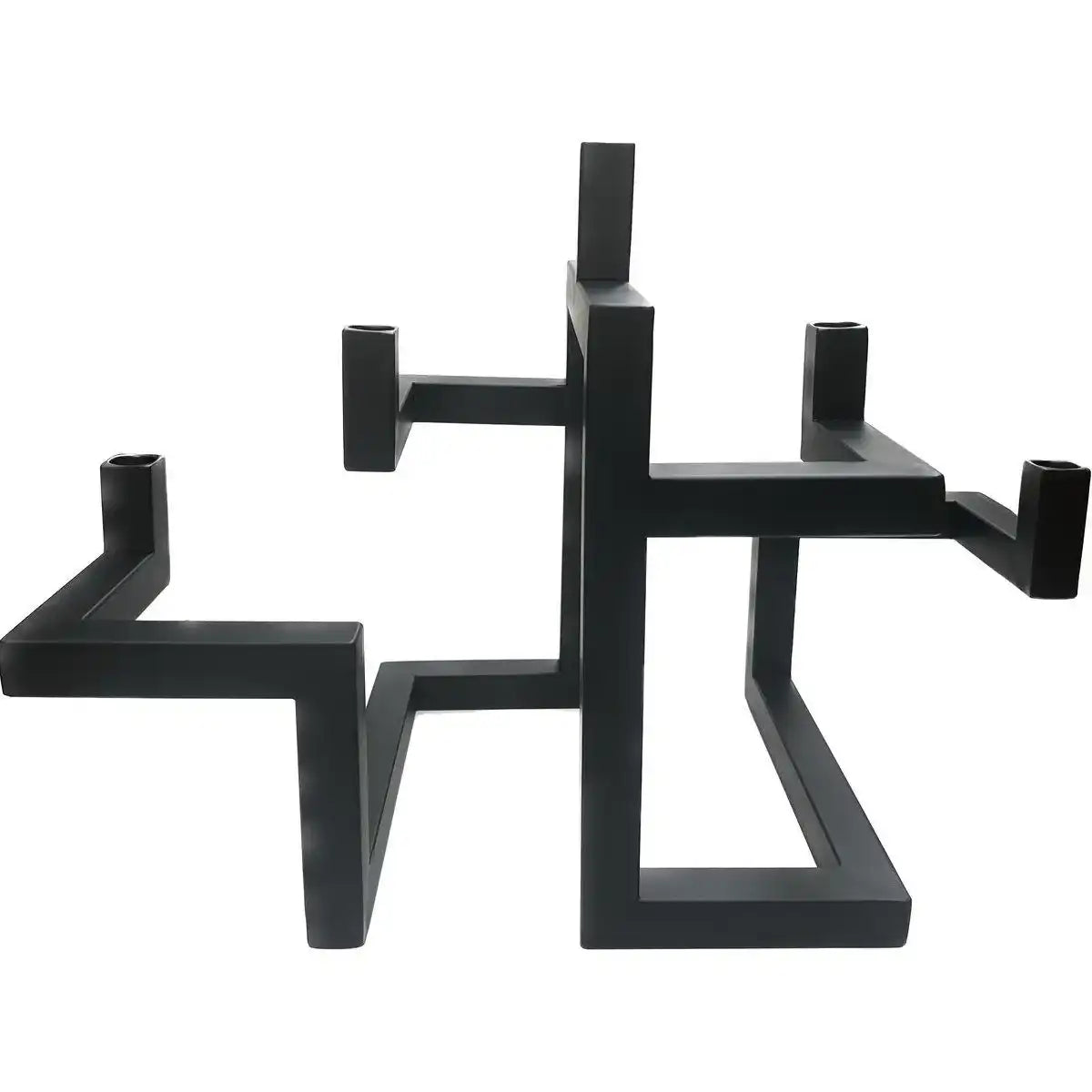 Kerzenhalter - Huasco schwarz - HomeDesign Knaus