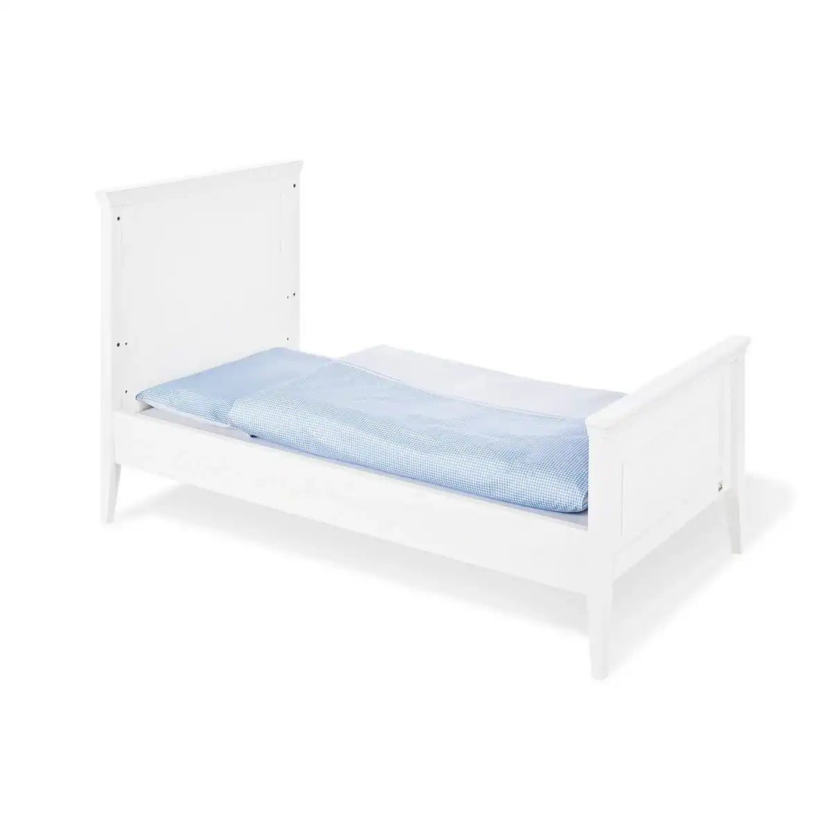Kinderzimmer 'Smilla' extrabreit3-teilig: Kinderbett, extrabreite Wickelkommode, 2-türiger Kleiderschrank - HomeDesign Knaus
