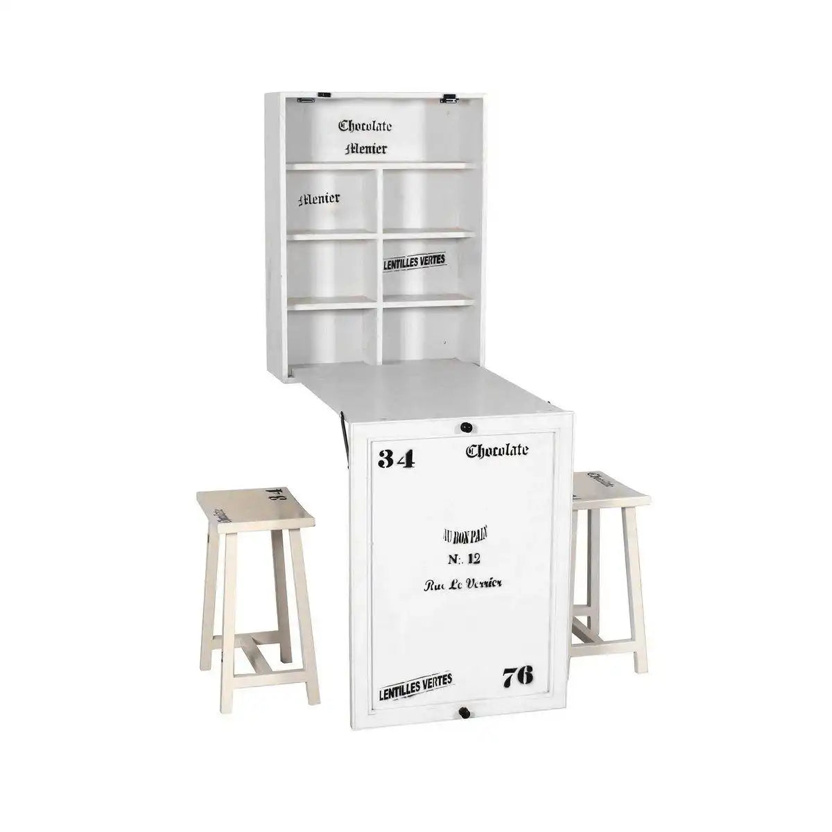 Klapptisch mit 2 Hockern - HomeDesign Knaus