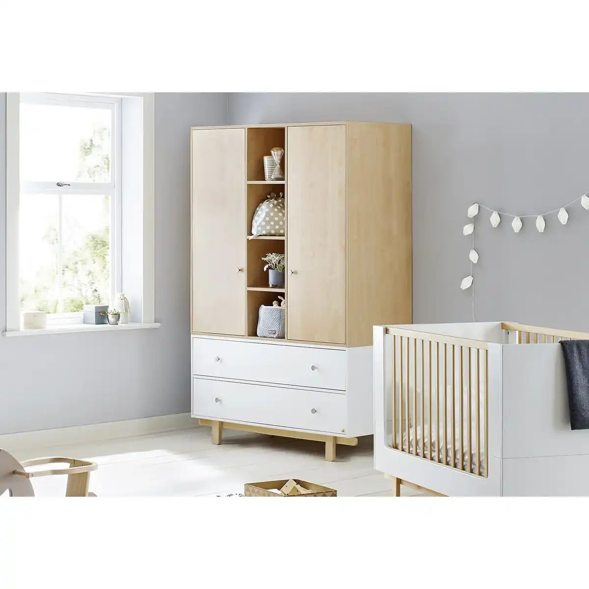 Kleiderschrank 'Boks' groß - HomeDesign Knaus