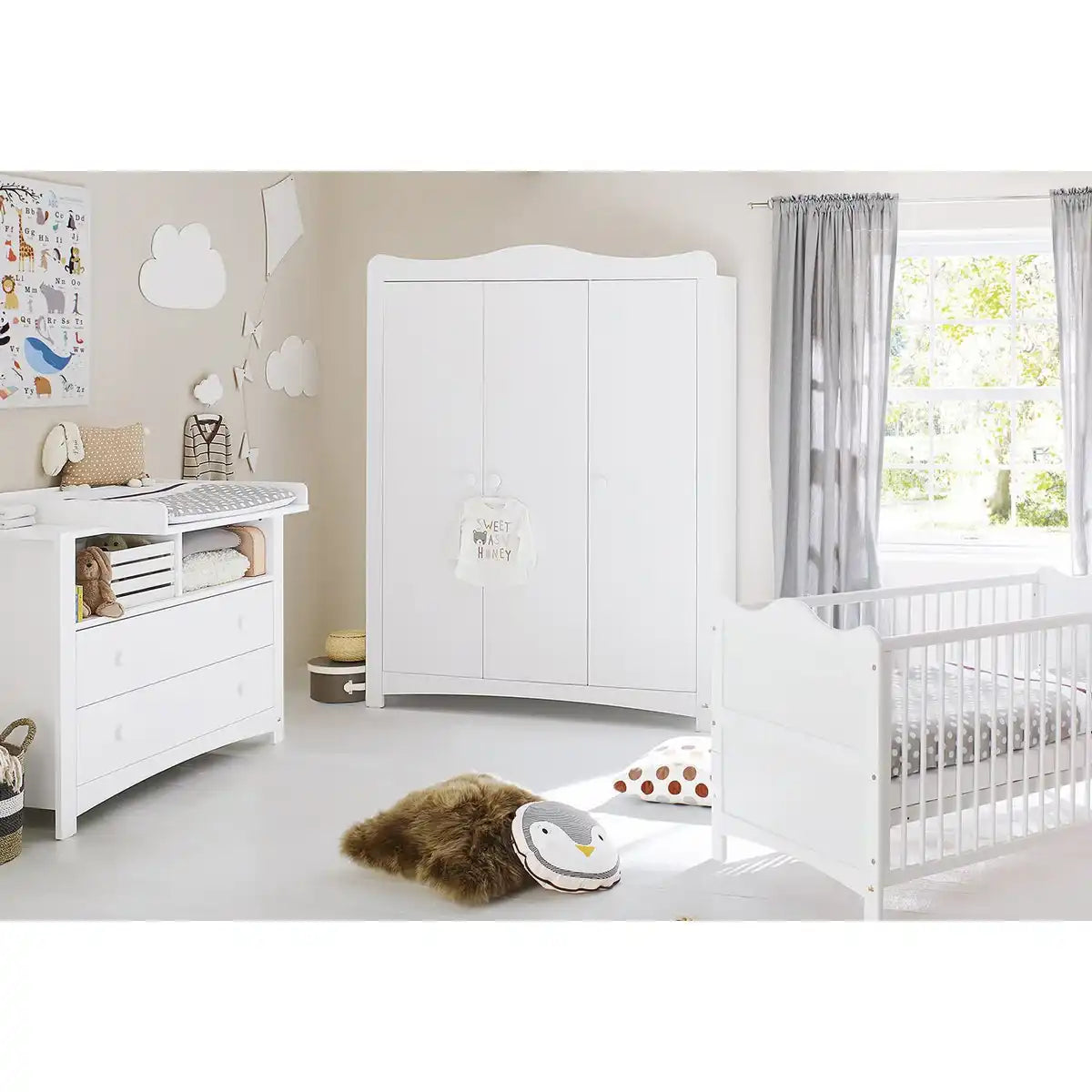 Kleiderschrank 'Florentina' groß - HomeDesign Knaus
