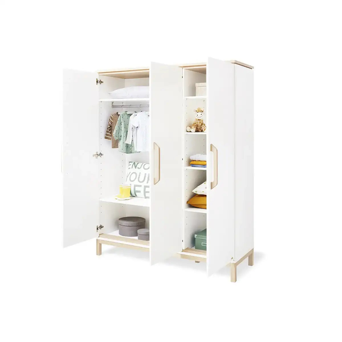 Kleiderschrank 'Light' groß - HomeDesign Knaus