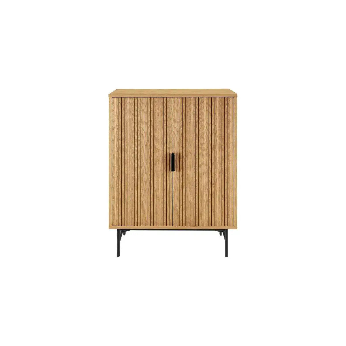 Kommode 80 cm Eiche Echtholzfurnier - HomeDesign Knaus
