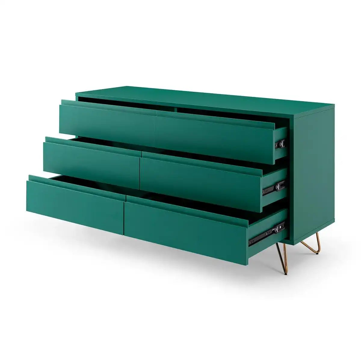 Kommode breit mit 6 Schubladen - HomeDesign Knaus