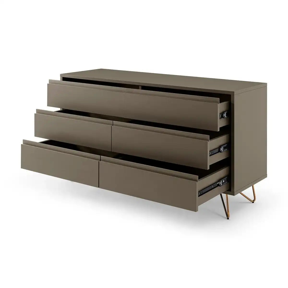 Kommode breit mit 6 Schubladen - HomeDesign Knaus