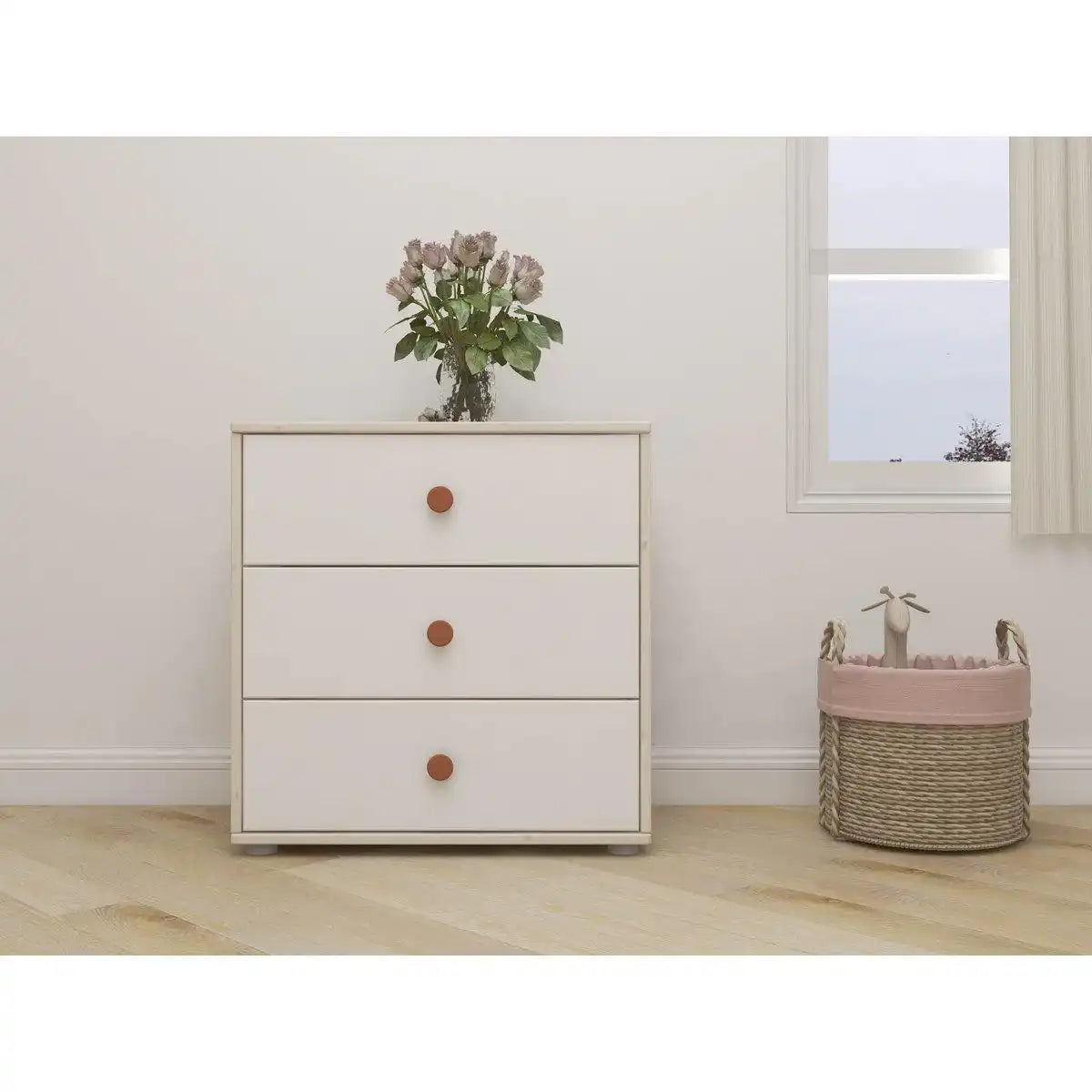 Kommode mit 3 Schubladen - HomeDesign Knaus