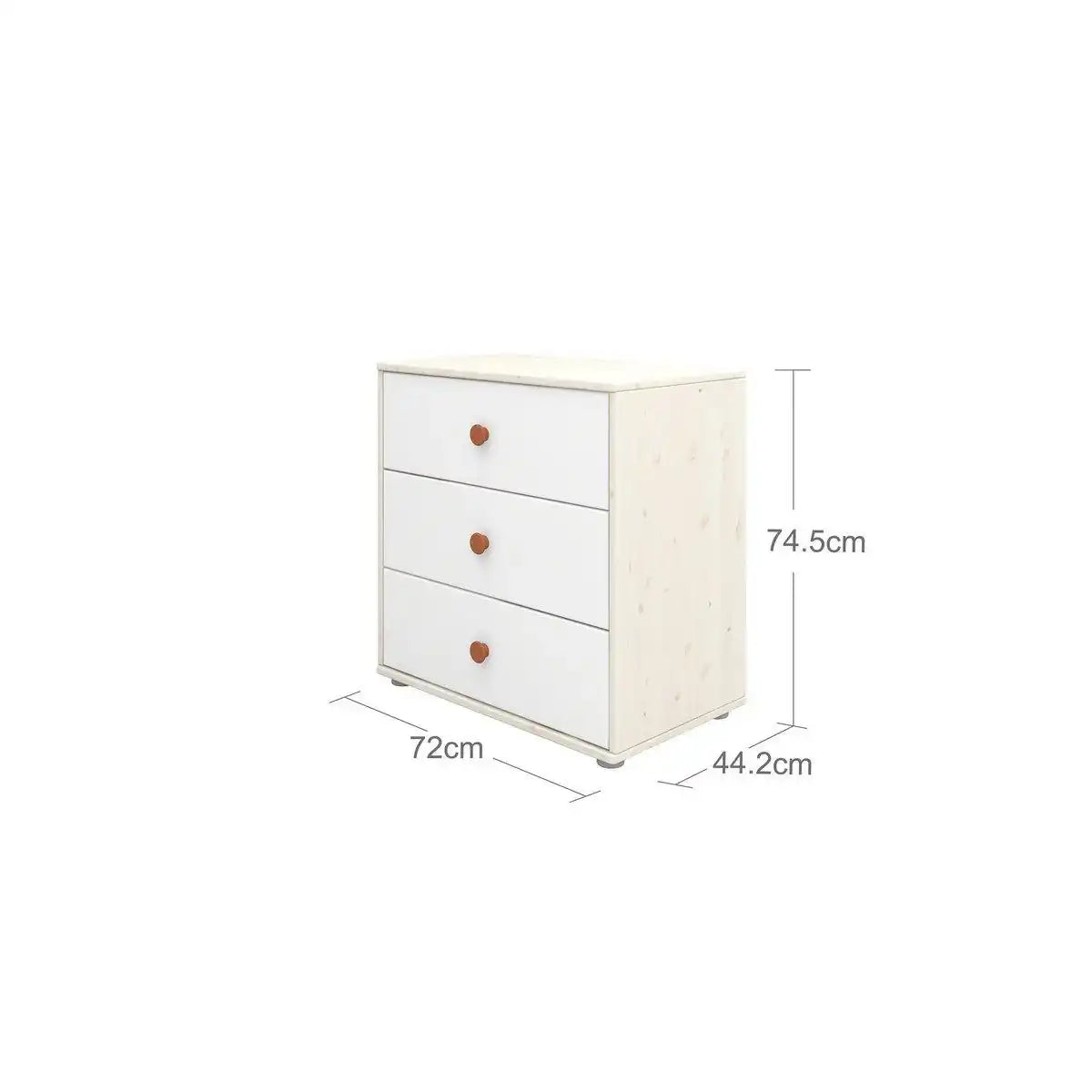 Kommode mit 3 Schubladen - HomeDesign Knaus