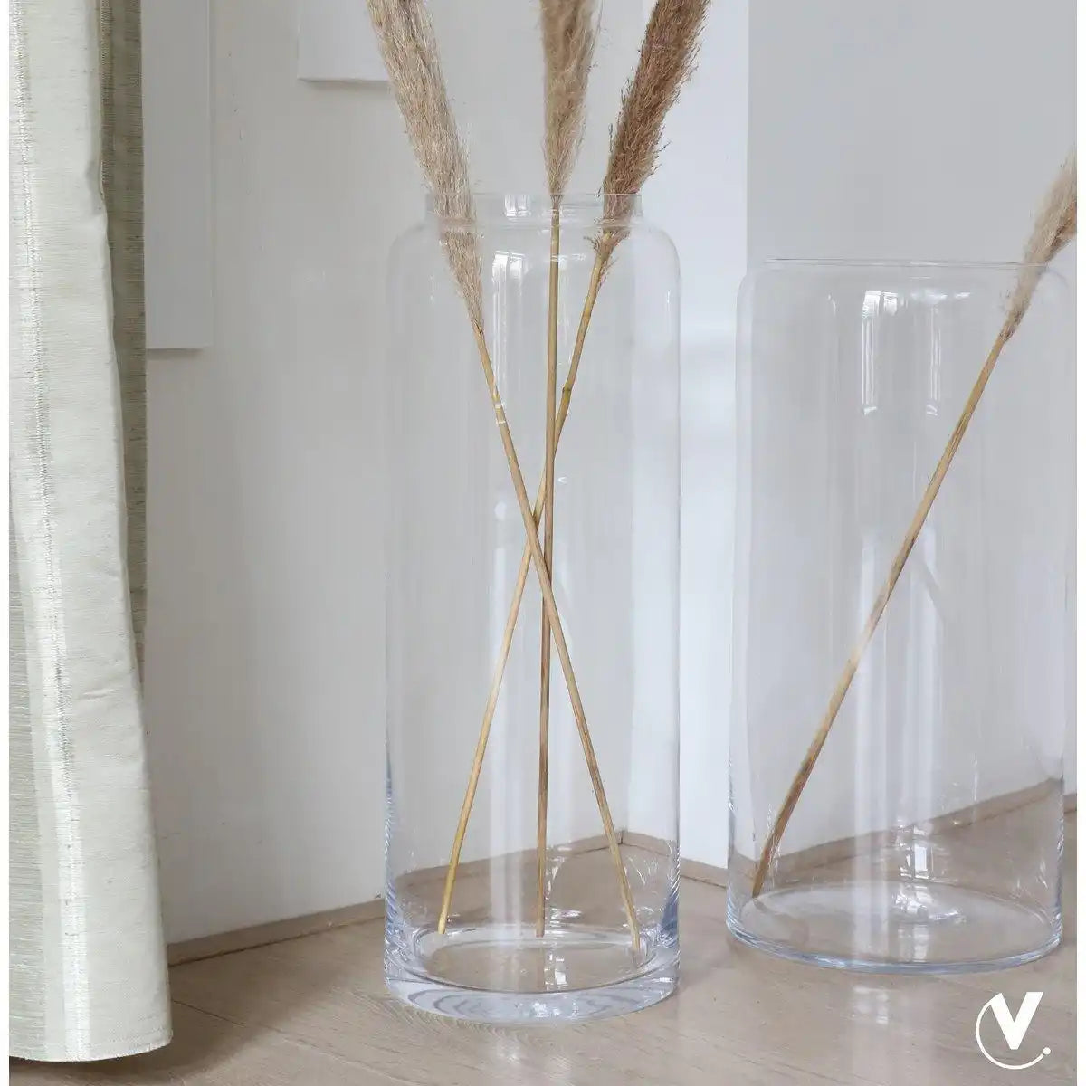 Kuban Transparent Ø19 x H50 cm - HomeDesign Knaus