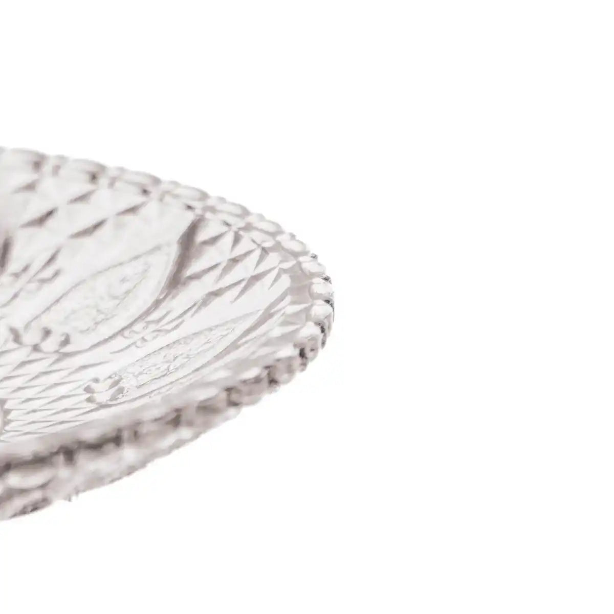 Kuchenteller - Glas - Smokey - 15x8cm - HomeDesign Knaus