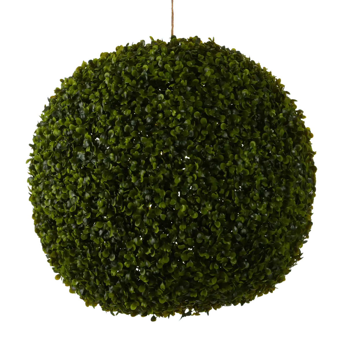 Künstliche Buchsbaumkugel zum Aufhängen im Freien – Ø45 cm – Grün - HomeDesign Knaus