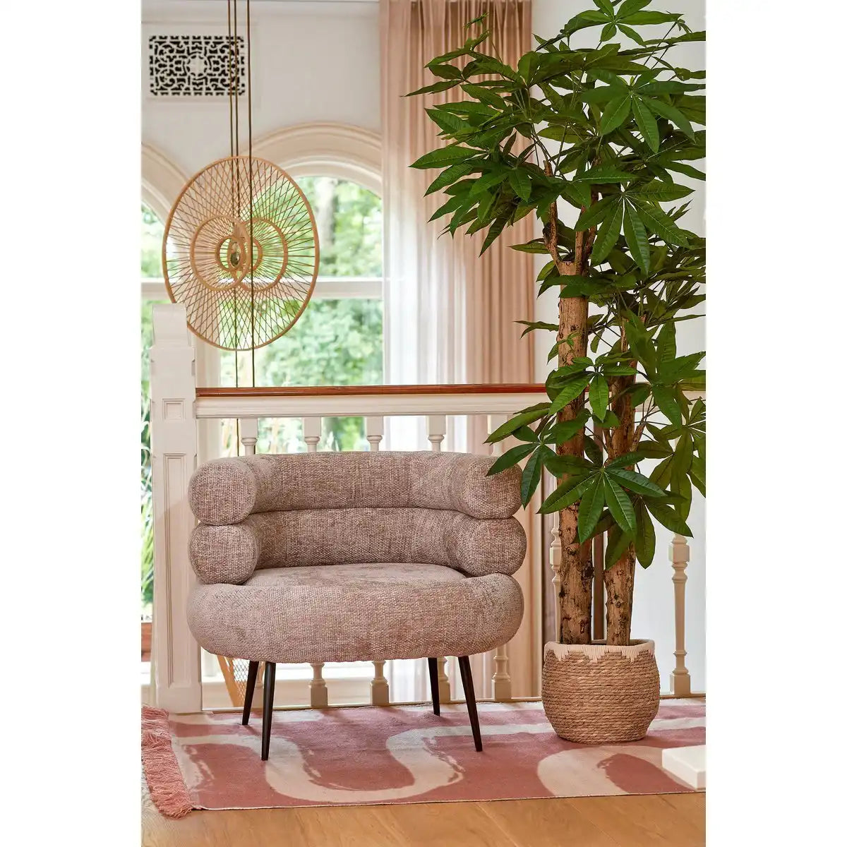 Künstliche Pflanze Pachira – H175 x Ø85 cm – Grün - HomeDesign Knaus
