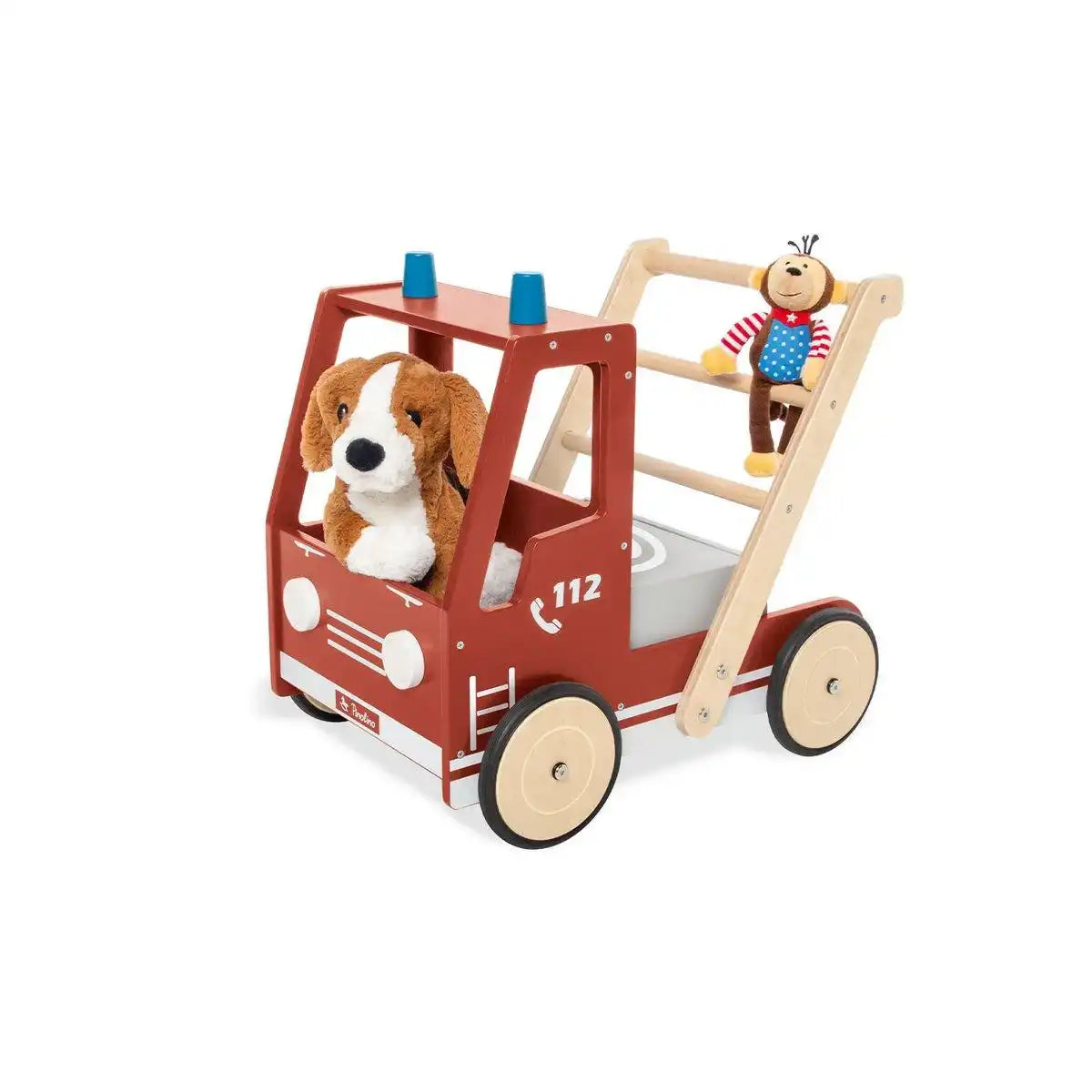 Lernlaufwagen 'Feuerwehrauto Fred' - HomeDesign Knaus