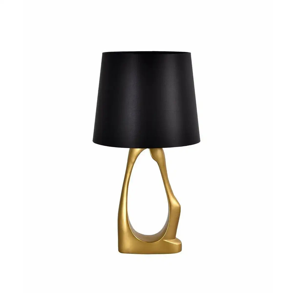 Leva Tischlampe Gold Messing - HomeDesign Knaus