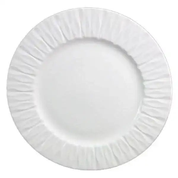 Lilia 20.4x20.4x2.1cm weiße Dessertplatte - HomeDesign Knaus