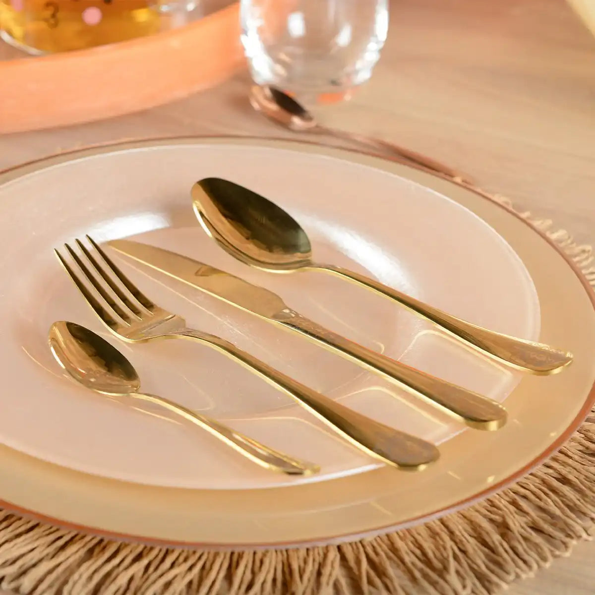 Löffel an das goldene brillante Arabesque von 6 6 - HomeDesign Knaus
