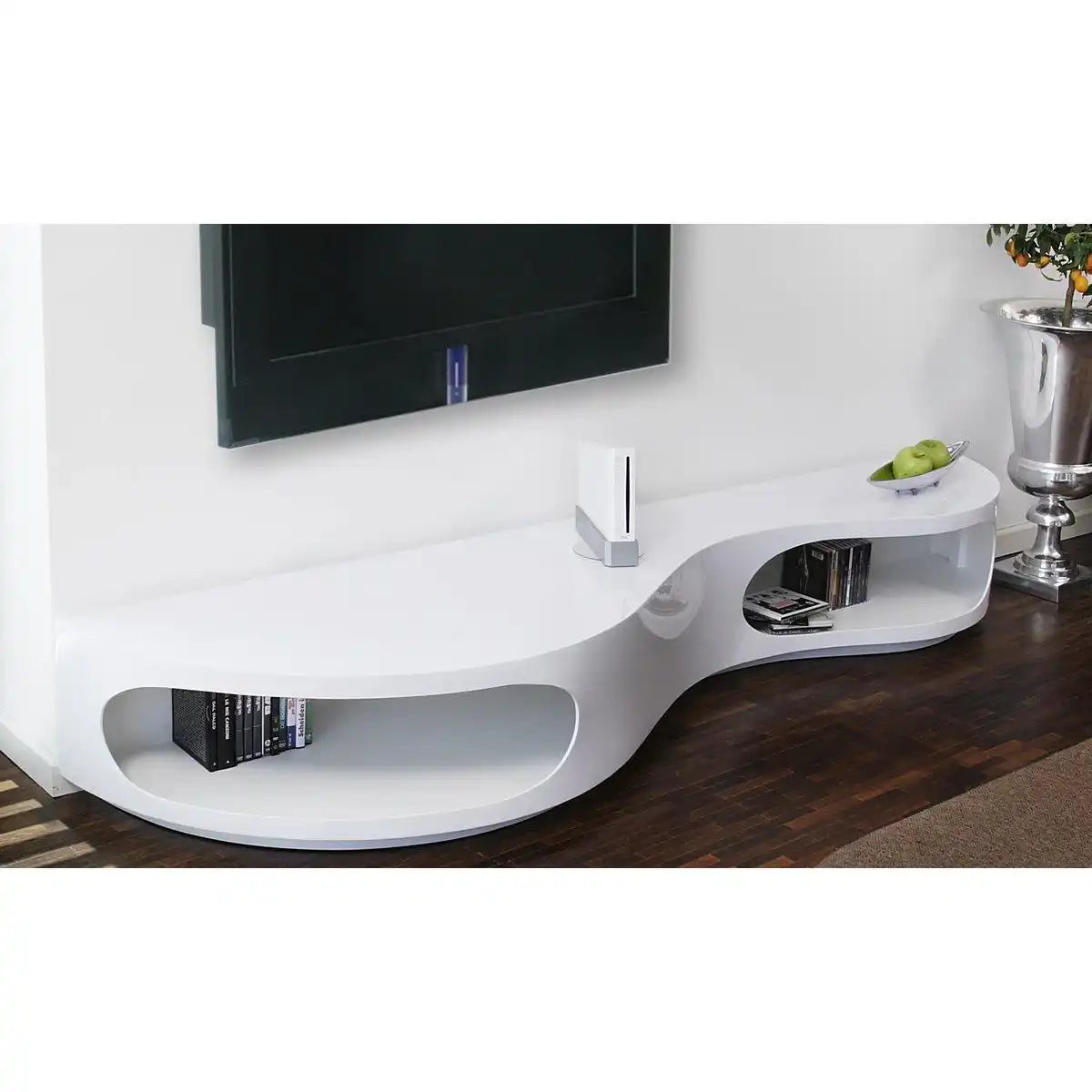 Lowboard 200x50x30 cm weiß - HomeDesign Knaus