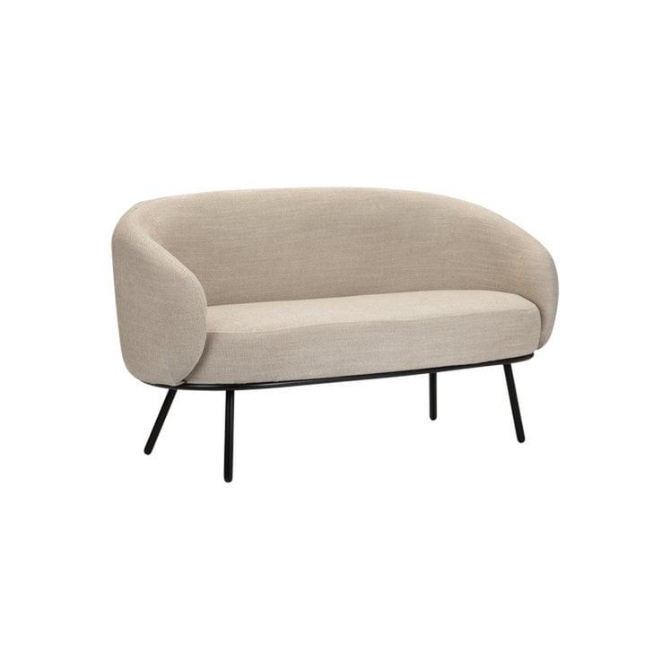 Mars Zweisitzer-Sofa Beige - HomeDesign Knaus