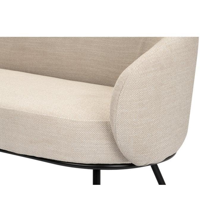 Mars Zweisitzer-Sofa Beige - HomeDesign Knaus