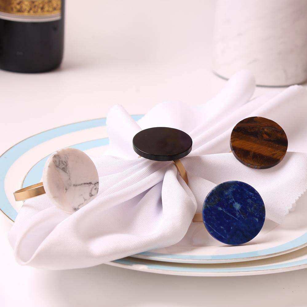 Mehrfarbige Steine Handtuch - viel von 4 - HomeDesign Knaus