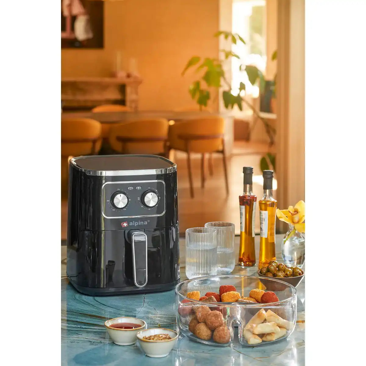 Merlot -Trinkglas - Set von 6 - 400 ml - Glas - transparent - HomeDesign Knaus