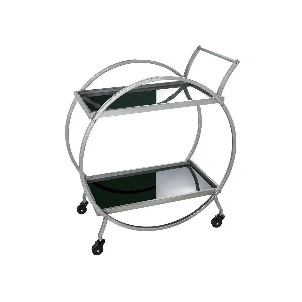 Metall Glas Servierwagen "Loft" - HomeDesign Knaus