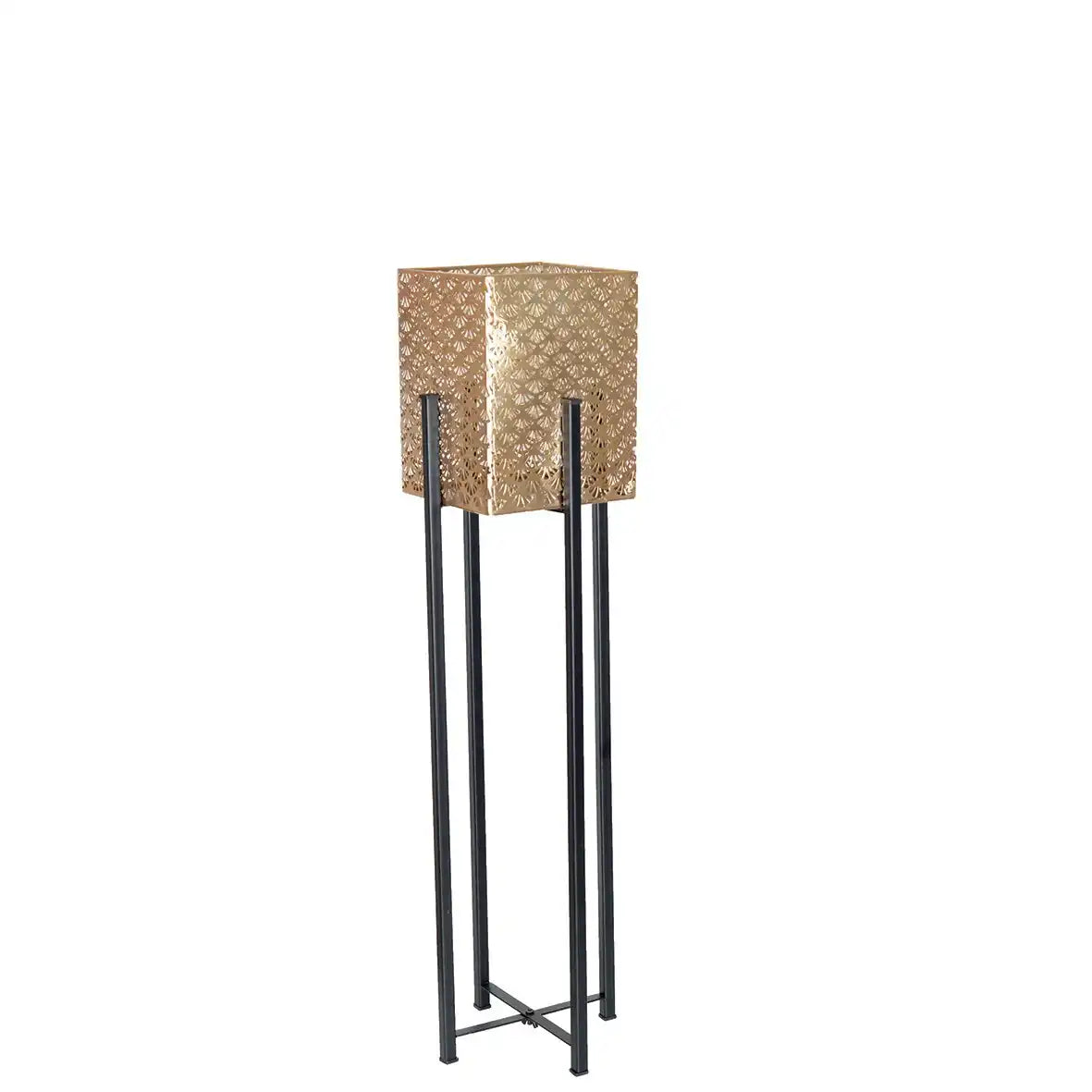 Metallpflanzenstütze mit H.60cm Eisenglas - HomeDesign Knaus