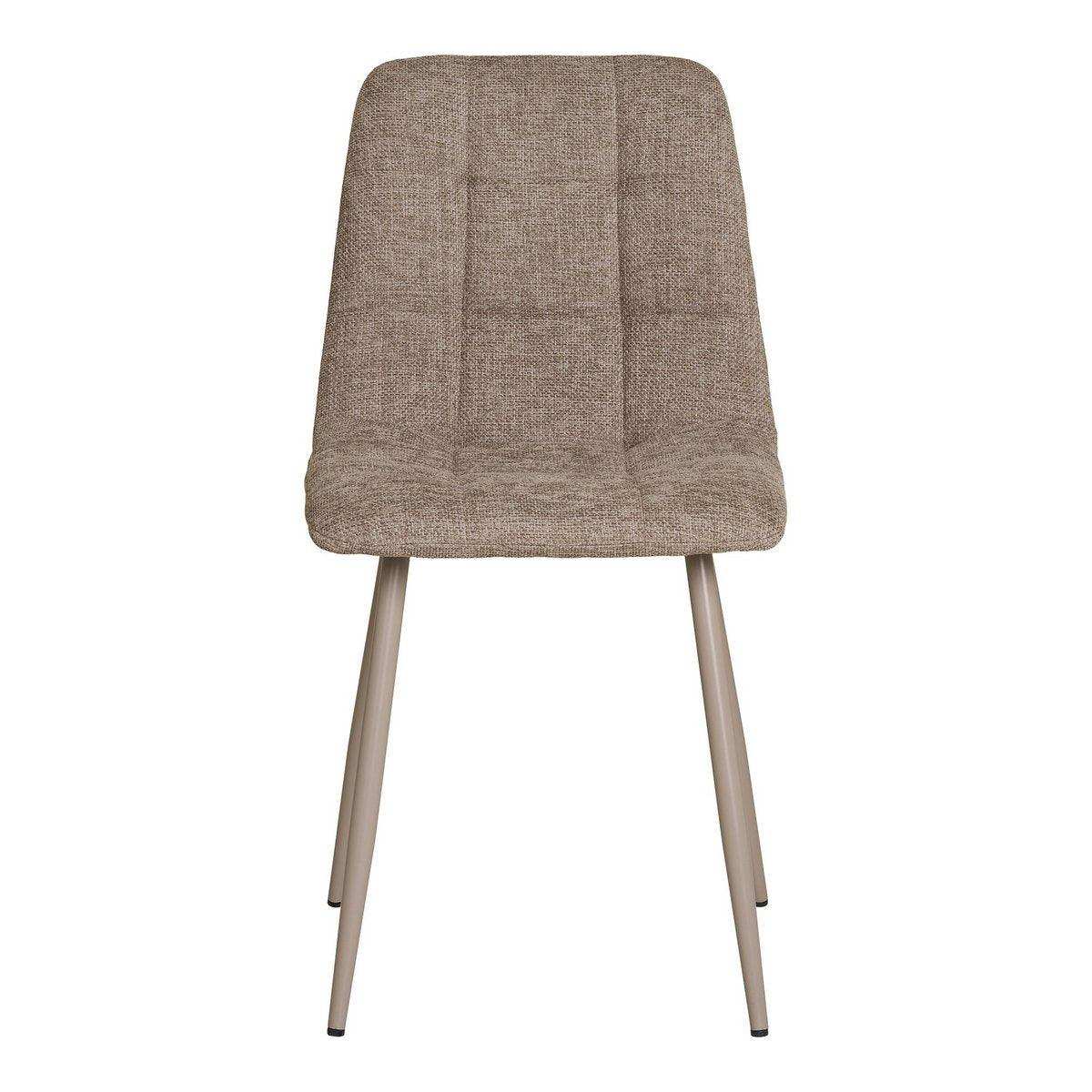 Middelfart Esszimmerstuhl – Grau, 50 x 38 cm – 2er-Set - HomeDesign Knaus