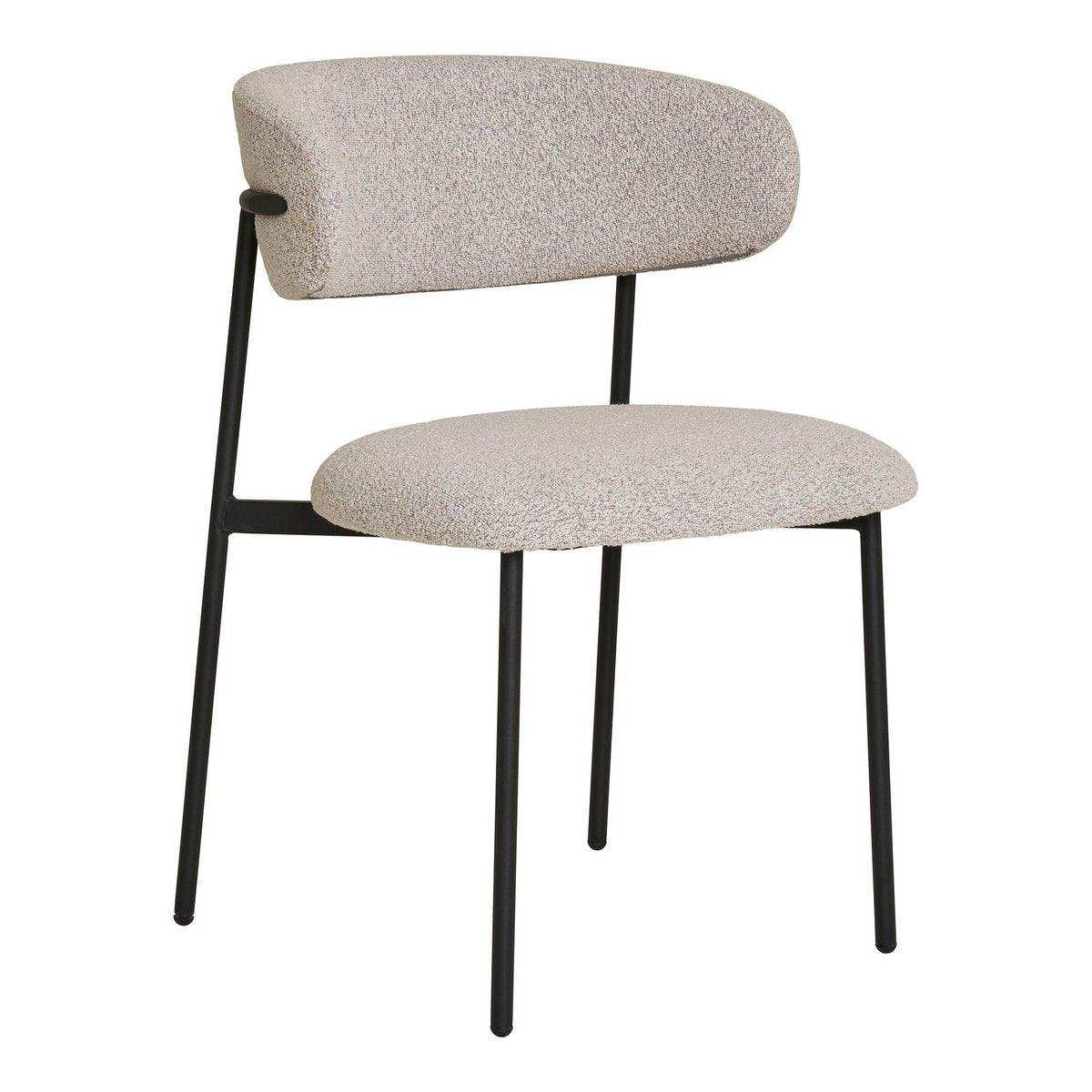 Mira Esszimmerstuhl – Sand, 59 x 55 x 79,5 cm – 2er-Set - HomeDesign Knaus