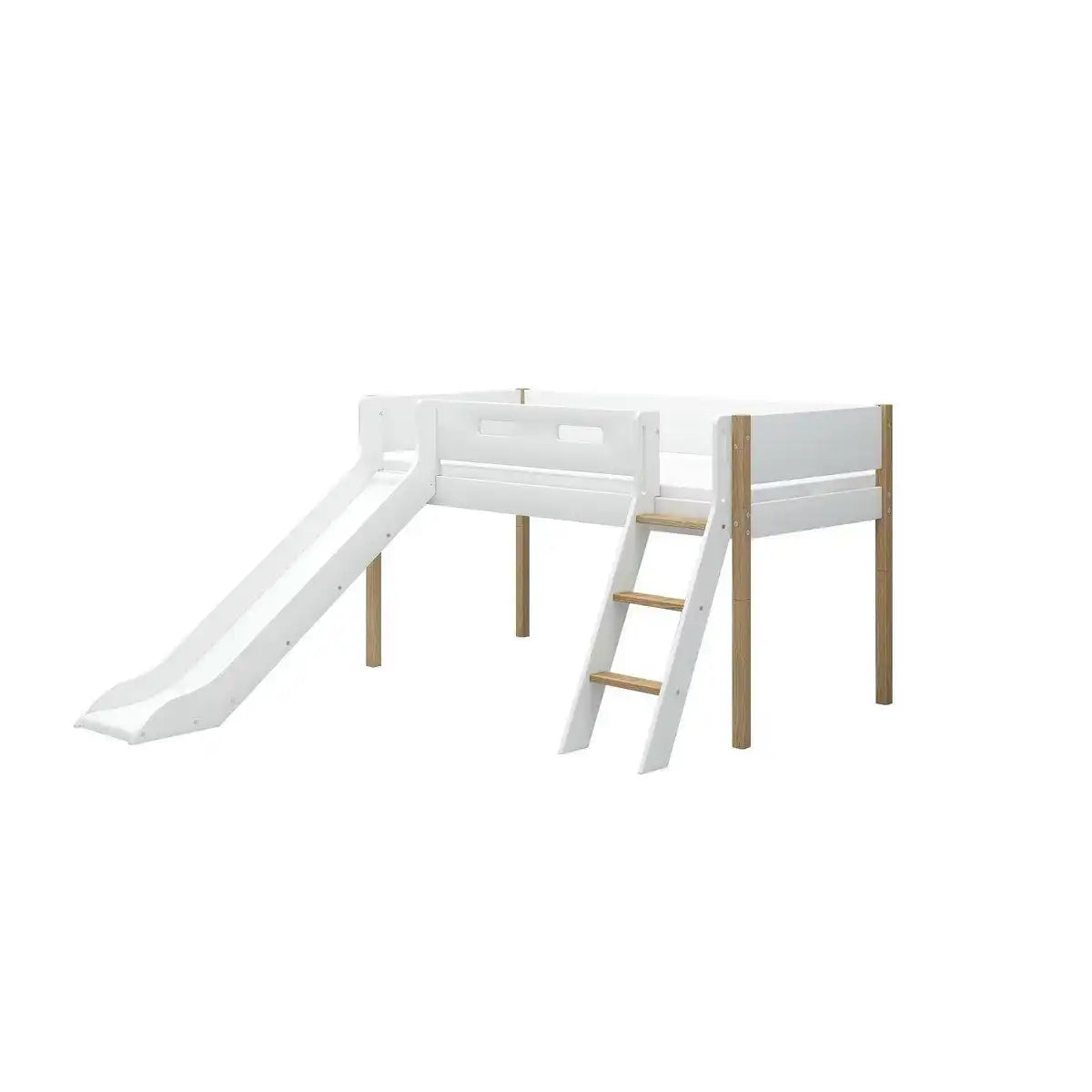 Mittelhohes Bett m. gleiten - HomeDesign Knaus