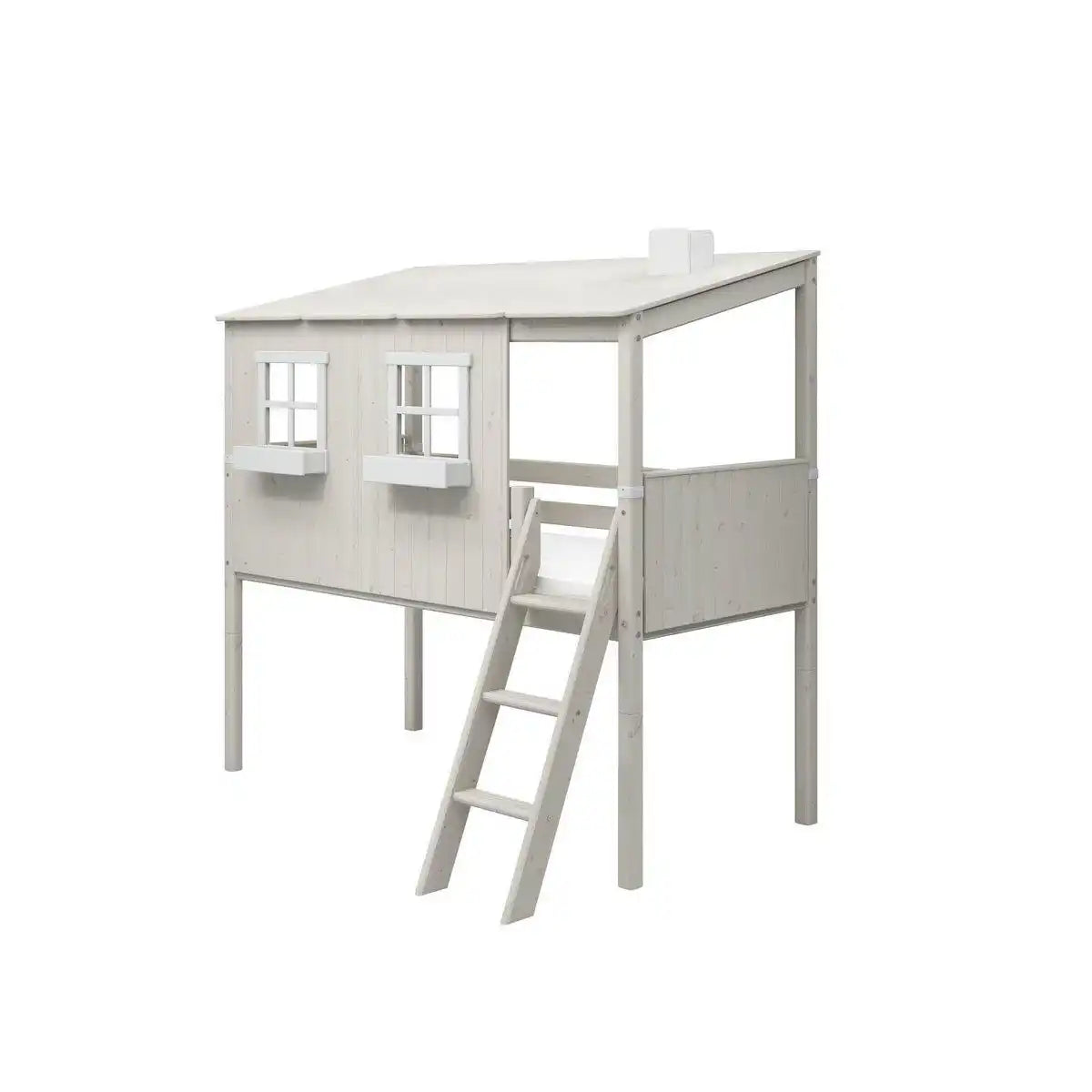 Mittelhohes Bett m. Klassisches Haus - HomeDesign Knaus