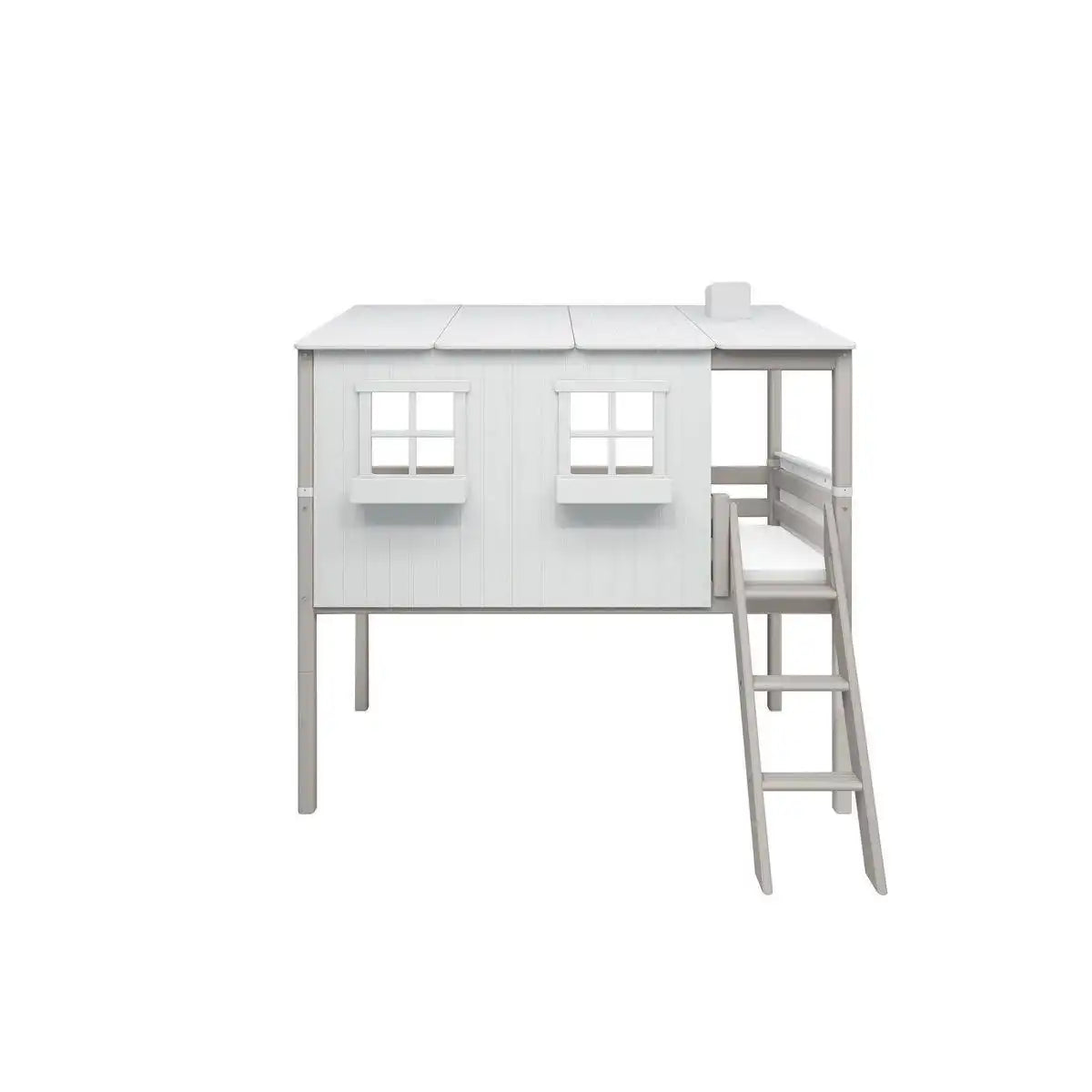 Mittelhohes Bett m. Klassisches Haus - HomeDesign Knaus
